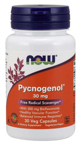 Pycnogenol 30 MG 30 Kapseln NOW FOODS
